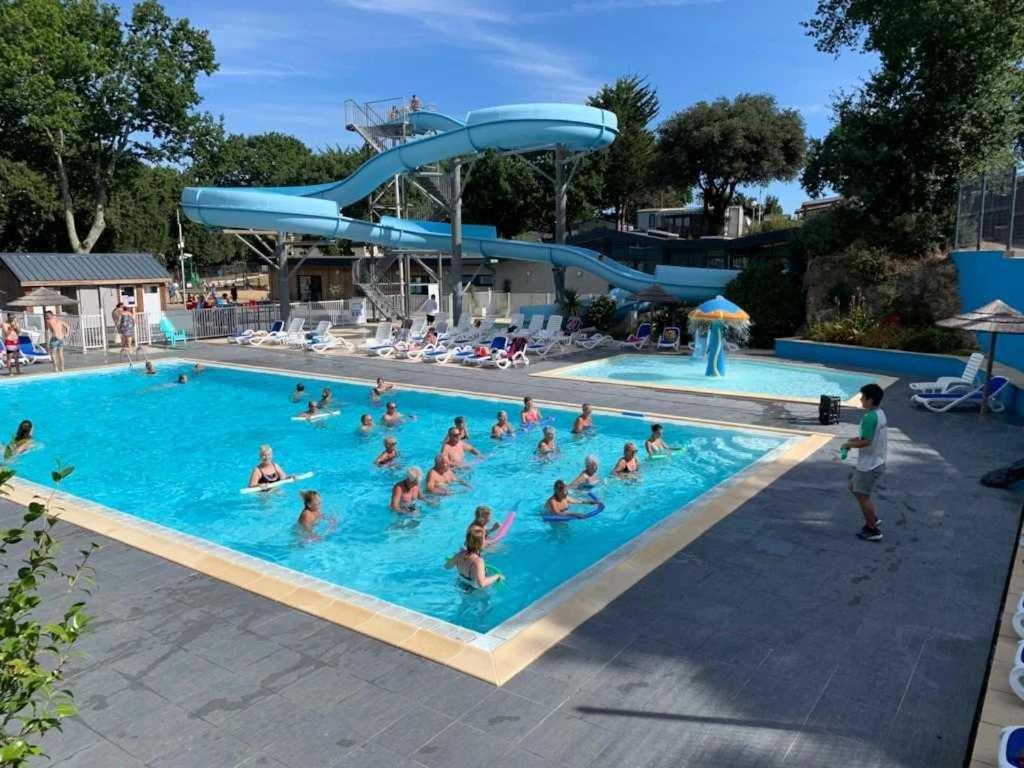 La Baule Camping 4 Etoiles - Piscine - Ccaaeai מראה חיצוני תמונה