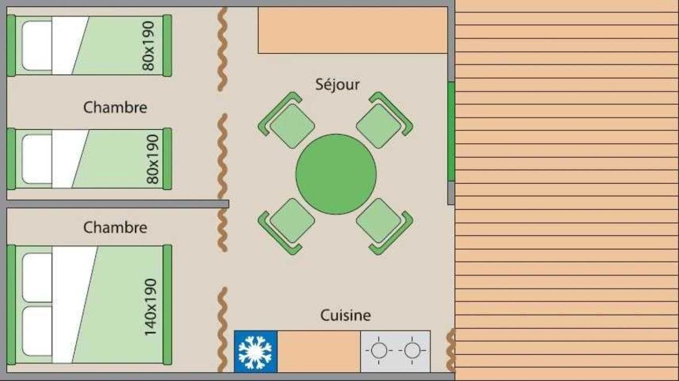 La Baule Camping 4 Etoiles - Piscine - Ccaaeai מראה חיצוני תמונה